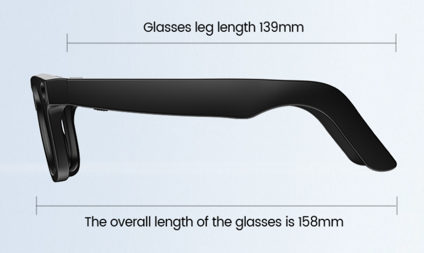 AI Camera Smart Glasses with HD Recording & Voice Translation