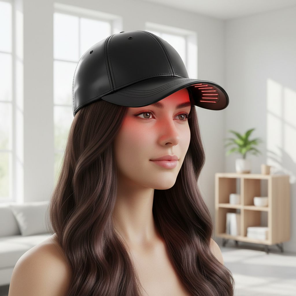 Red Light Therapy Cap Lifestyle Image